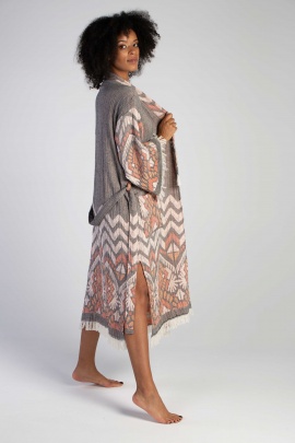 CHAPUTS Acteon Black Bathrobe