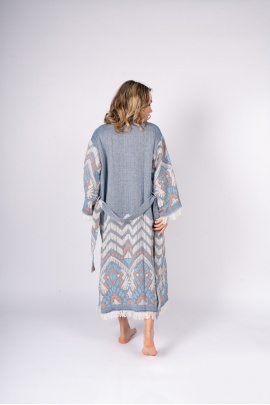 CHAPUTS Acteon Blue Bathrobe
