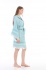 CHAPUTS Alinda Turquoise Bathrobe