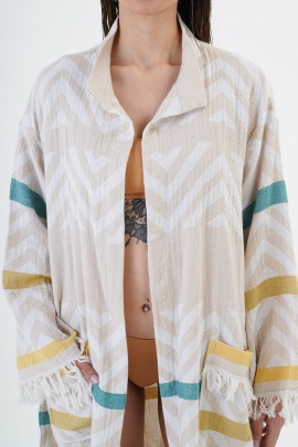 CHAPUTS Amos Beige Bathrobe