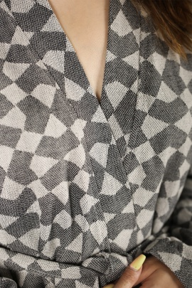 CHAPUTS Aphrodithe Black Bathrobe