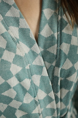 CHAPUTS Aphrodithe Green Bathrobe