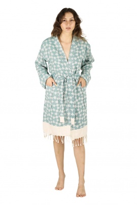 Aphrodithe Green Bathrobe