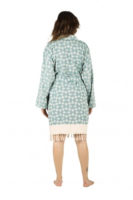Aphrodithe Green Bathrobe