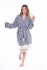Aphrodithe Navy Blue Bathrobe