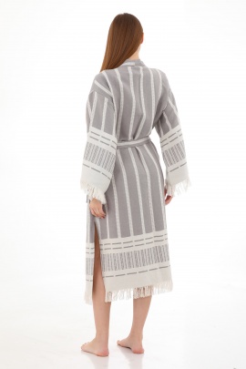 CHAPUTS Astrea Grey Bathrobe