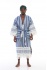 CHAPUTS Astrea Navy Blue Bathrobe