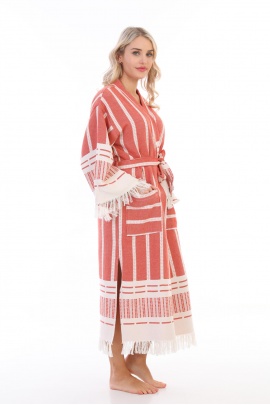 CHAPUTS Astrea Red Bathrobe