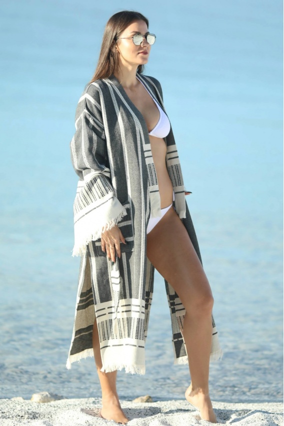 Astrea Black Bathrobe