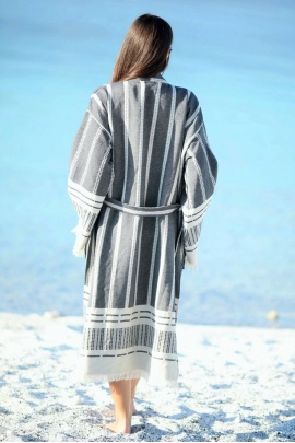 Astrea Black Bathrobe