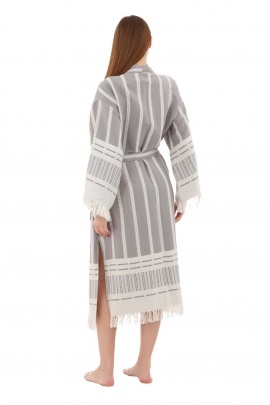 Astrea Grey Bathrobe