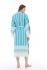 CHAPUTS Astrea Turquoise Bathrobe