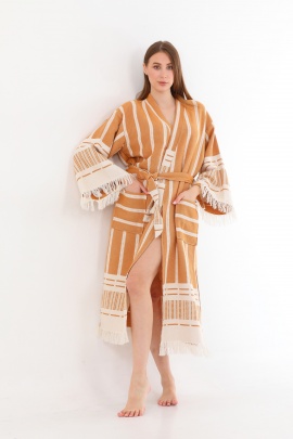 CHAPUTS Astrea Tan Bathrobe