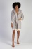 CHAPUTS Chevron Grey Bathrobe