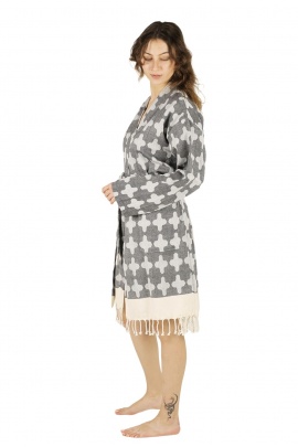 Demeter Black Bathrobe