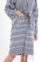 CHAPUTS Didyma Anthracite Bathrobe