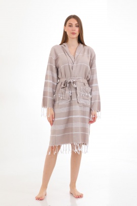CHAPUTS Didyma Beige Bathrobe