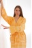 CHAPUTS Didyma Mustard Yellow Bathrobe