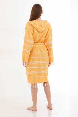 CHAPUTS Didyma Mustard Yellow Bathrobe