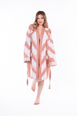 CHAPUTS Edessa Terra Bathrobe - V Short