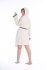 CHAPUTS Hieron Beige Hooded Bathrobe