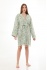 CHAPUTS Misis Khaki Green Bathrobe