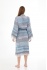 CHAPUTS Pica Blue & Grey Bathrobe