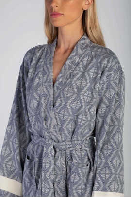 CHAPUTS Pupa Blue Bathrobe CHAPUTS Pupa Blue Bathrobe