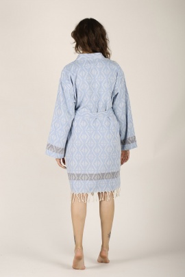 CHAPUTS Pupa Turquoise Bathrobe