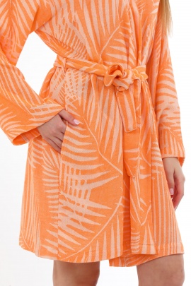 CHAPUTS Smryna Orange Bathrobe