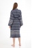 CHAPUTS Sundia Navy Blue Bathrobe