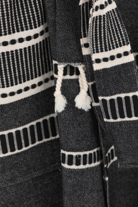 CHAPUTS Sundia Black Bathrobe