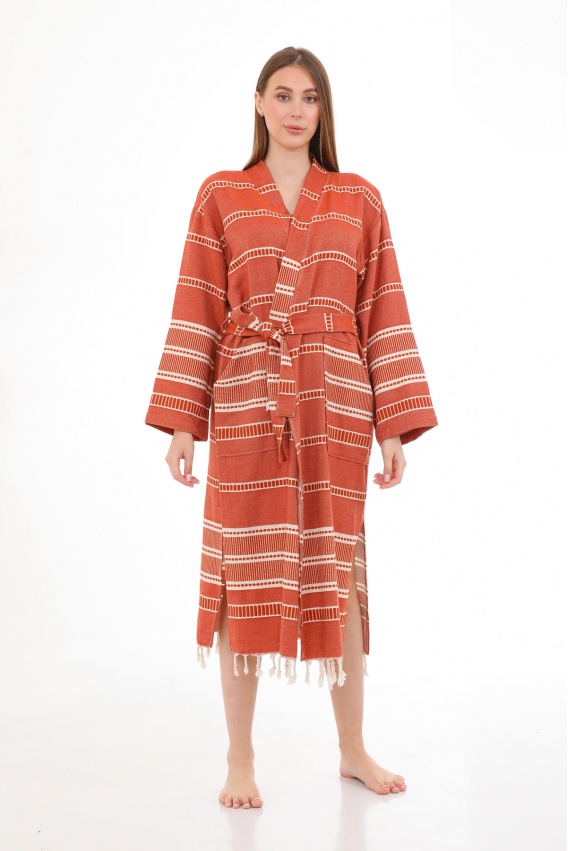 CHAPUTS Sundia Terra Bathrobe