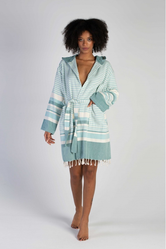CHAPUTS Torelia Green Bathrobe
