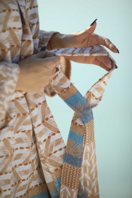 CHAPUTS Vitta Caramel Bathrobe