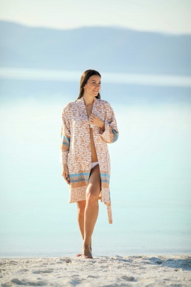 CHAPUTS Vitta Caramel Bathrobe