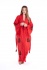 CHAPUTS Lagertha Red Wooden Printed Bathrobe