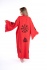 CHAPUTS Lagertha Red Wooden Printed Bathrobe