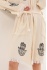 CHAPUTS Hamsa Wooden Stamp Bathrobe