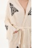 CHAPUTS Kelim Wooden Stamp Bathrobe