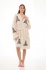CHAPUTS Kelim Wooden Stamp Bathrobe