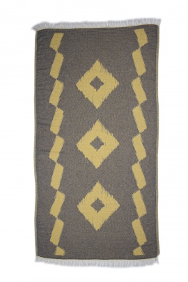 SAUDADE Afrodisias Yellow Peshtemal (Sustainable Cotton)