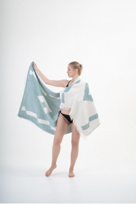 CHAPUTS Afrodisias Green Peshtemal