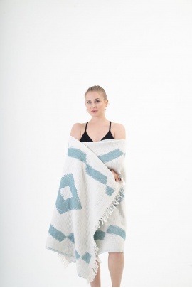 CHAPUTS Afrodisias Green Peshtemal