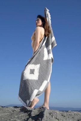 Afrodisias Black Peshtemal