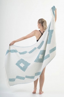 Afrodisias Green Peshtemal