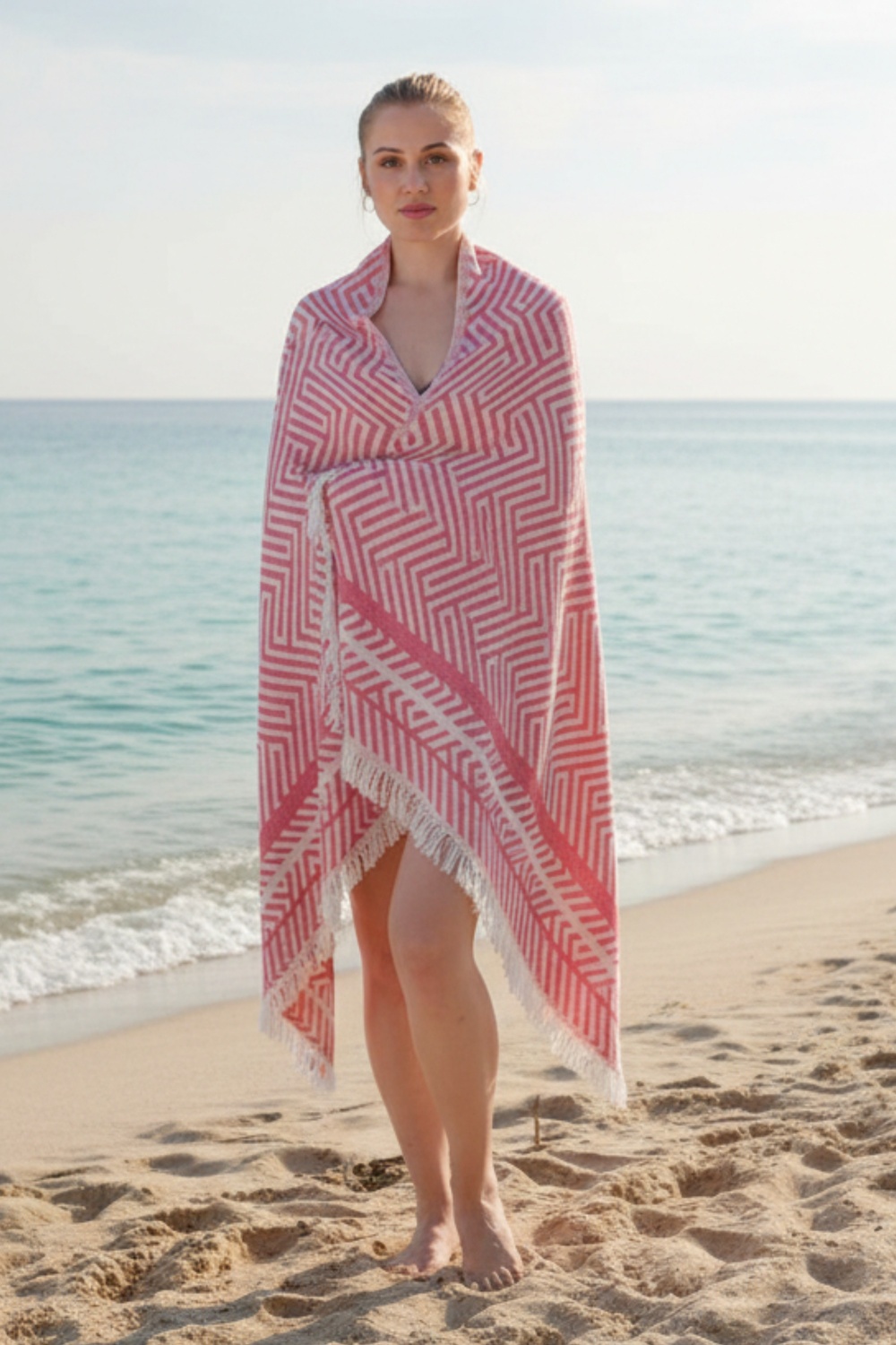 Alinda Red Peshtemal