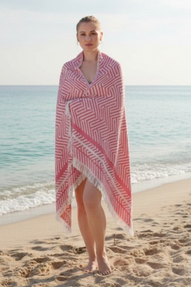 Alinda Red Peshtemal