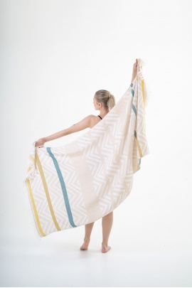 CHAPUTS Amos Beige Peshtemal