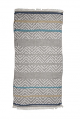 CHAPUTS Amos Grey Peshtemal